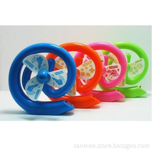 New Listing "E" Style Mini Desktop USB Rechargeable Cool Fans